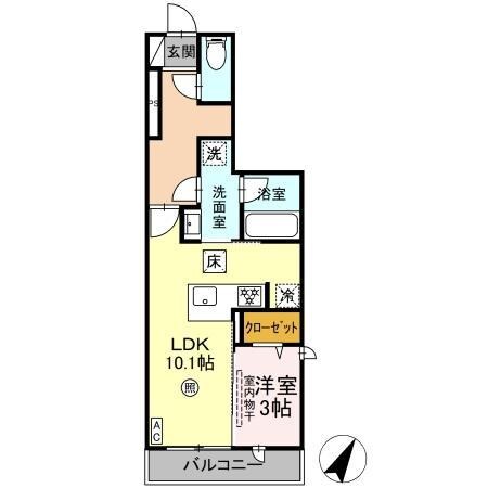 ソラリスの物件間取画像