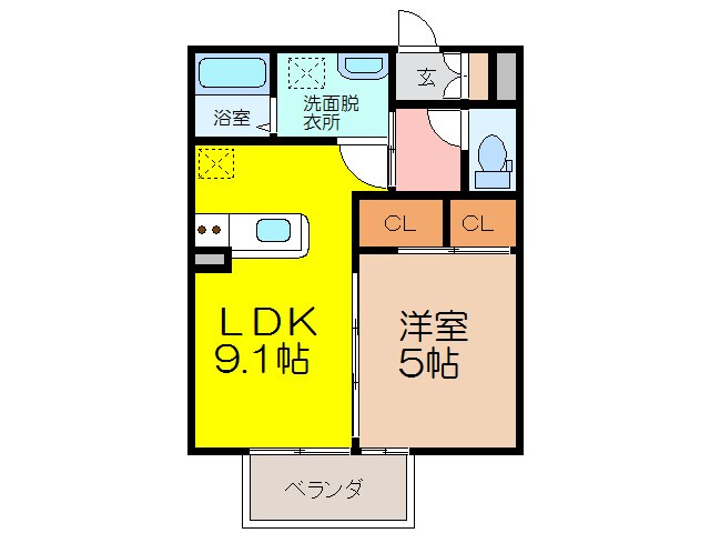 Tフレアの物件間取画像