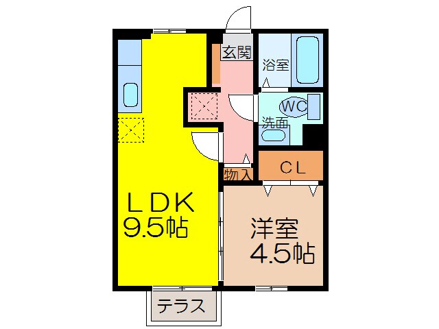 エル若楠の物件間取画像
