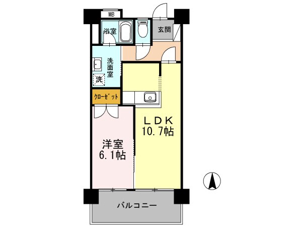 Ｉ.Ｔ.Ｒの物件間取画像