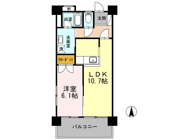 Ｉ.Ｔ.Ｒの物件間取画像