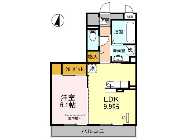 プリュスの物件間取画像