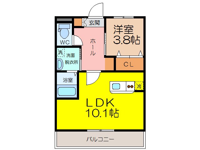 ラフィーネの物件間取画像