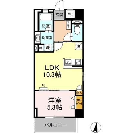 プルミエマンションの物件間取画像