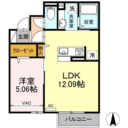 Lumius兵庫の物件間取画像