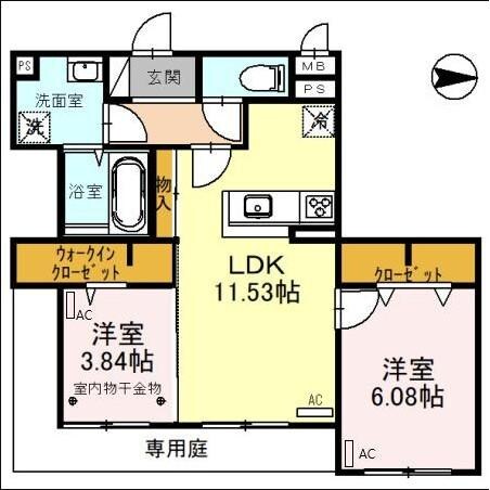 Gran Alegriaの物件間取画像