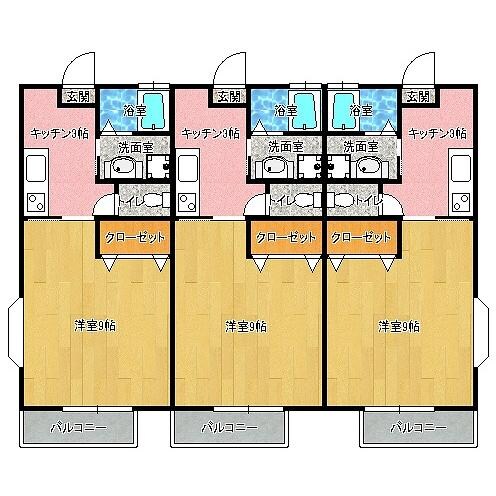 リバーサイド佐大前の物件間取画像