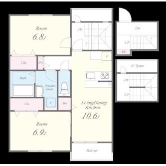 Famille Sayanoの物件間取画像