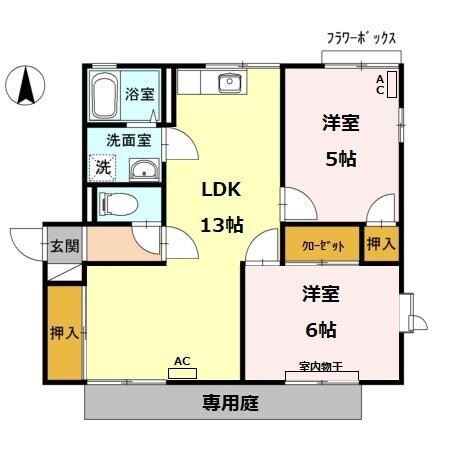 ファミール大藤の物件間取画像