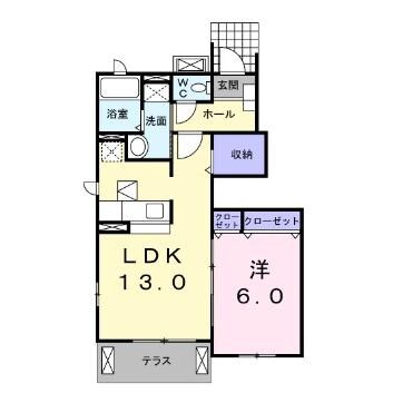 メゾンフレイズの物件間取画像