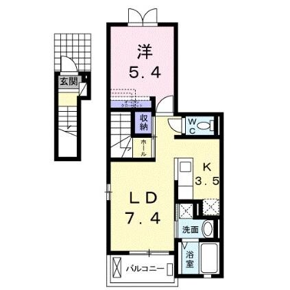 ファイン　フレイズの物件間取画像
