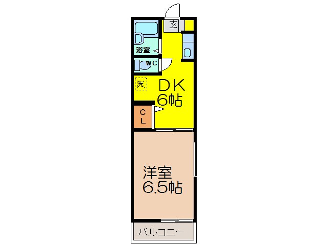 ソネットKOSEの物件間取画像