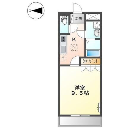 ピアリーⅡの物件間取画像
