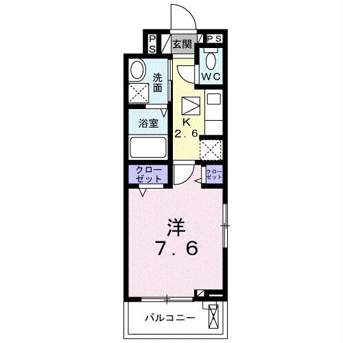 アクアプラ島田の物件間取画像