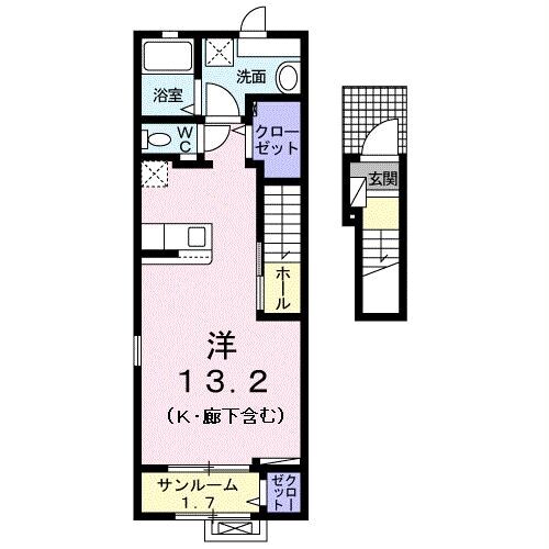 ワースの物件間取画像