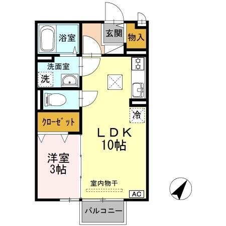 セジュール浅江の物件間取画像