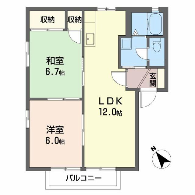 フォーレス下松の物件間取画像