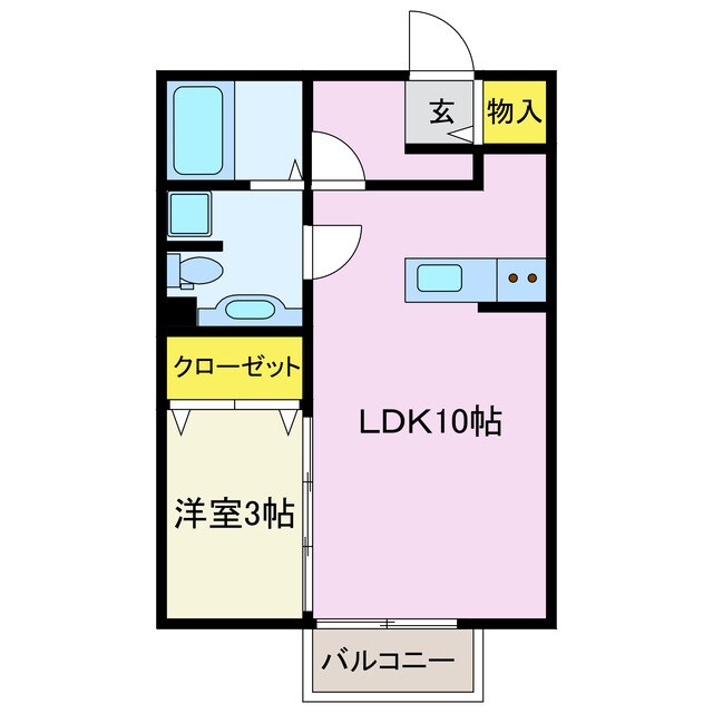 蒼海の丘の物件間取画像