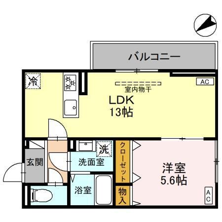 フェリーチェ　MAEBASHIの物件間取画像