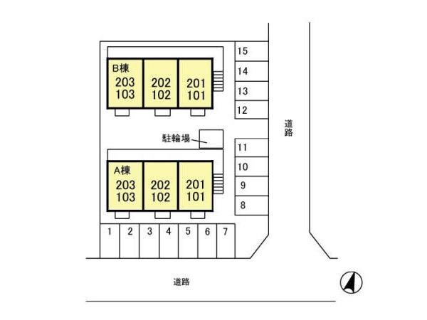 マリナ グランデ　Ａの物件外観写真