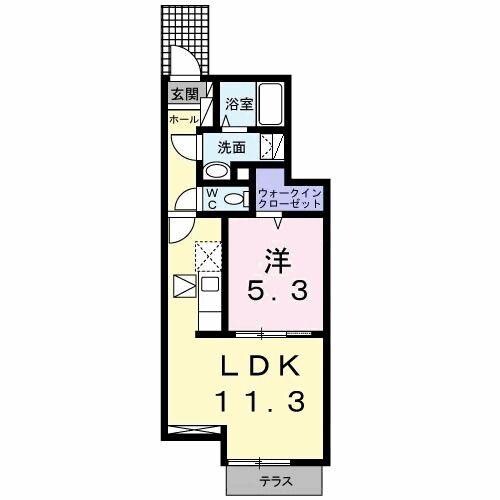 アーバンシティ　Ⅱの物件間取画像