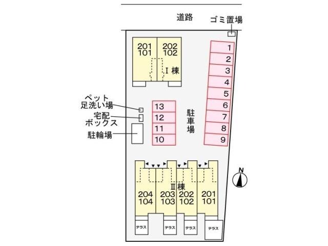 アーバンシティ　Ⅱの物件外観写真