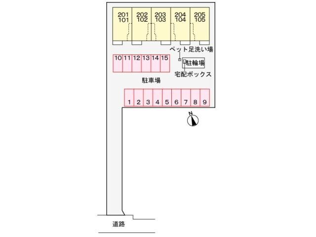 グレイスパークⅠの物件外観写真