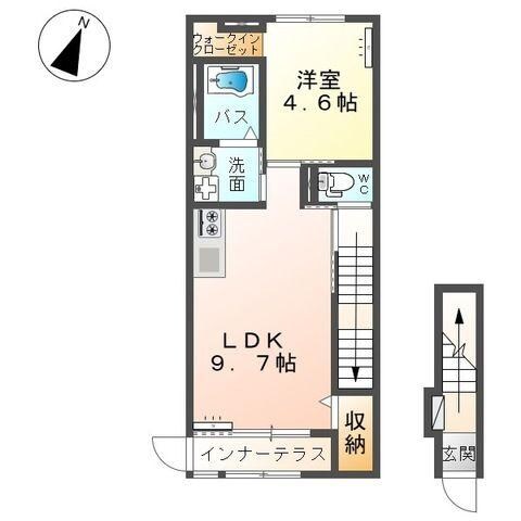 サウスグレイスの物件間取画像