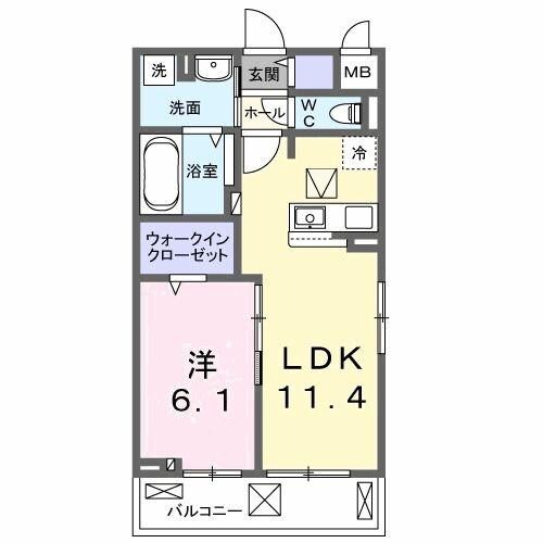 ラニカイ・Ｍの物件間取画像