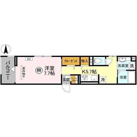 La Maison 表町の物件間取画像