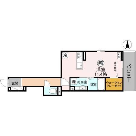 La Maison 表町の物件間取画像