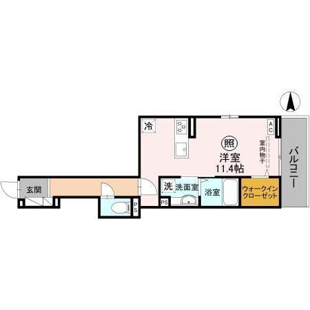 La Maison 表町の物件間取画像