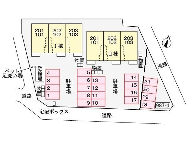 シャトン　Ａの物件外観写真
