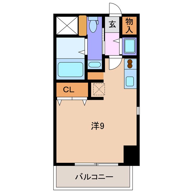 エグゼプレジオの物件間取画像