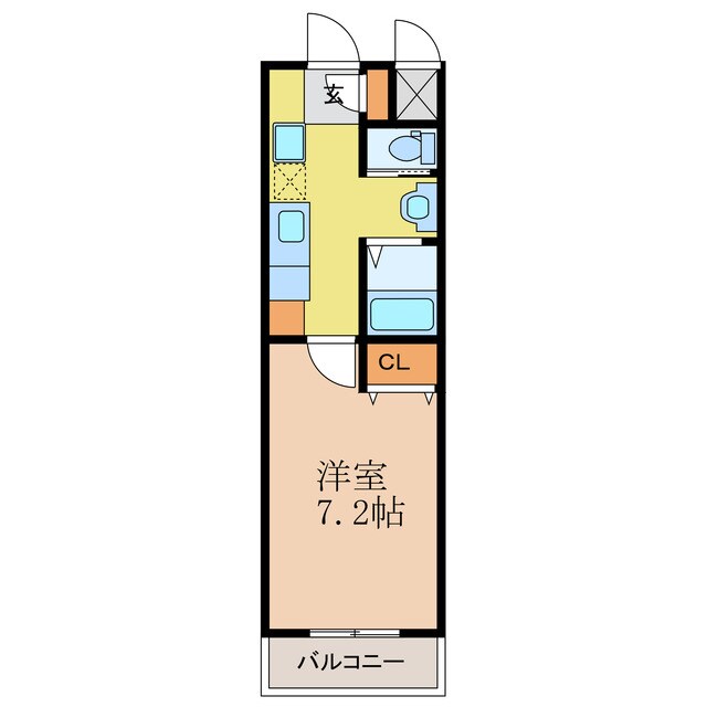 Ａ・City港陽の物件間取画像