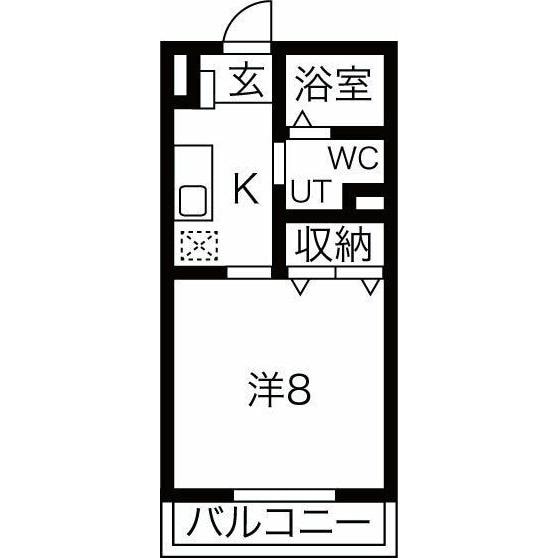 マイプレイス大同の物件間取画像