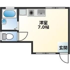 エンゼル伝馬の物件間取画像