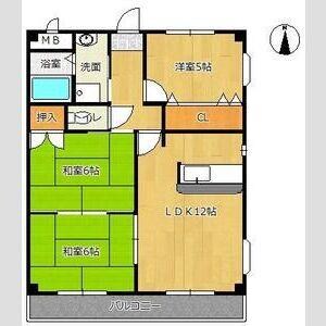 ビラ葉池の物件間取画像