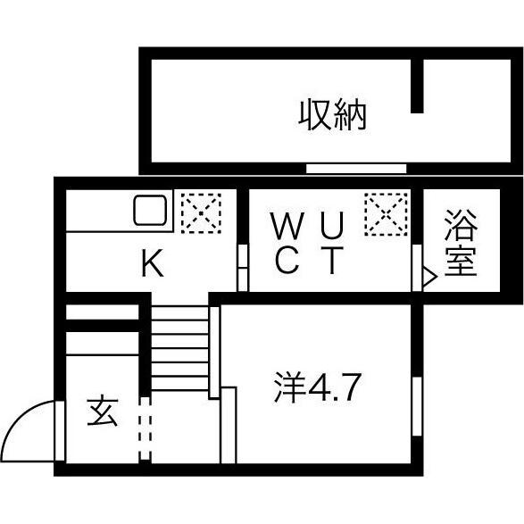 L’endroit apaisant(ランドロワアペザン)の物件間取画像