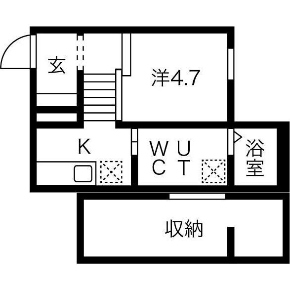 L’endroit apaisant(ランドロワアペザン)の物件間取画像