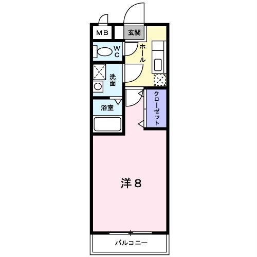 物件間取画像