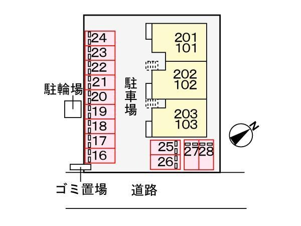 ジョリ・グレーヌの物件外観写真