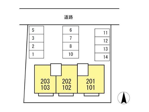 オーシャンヴューA 　A棟の物件外観写真