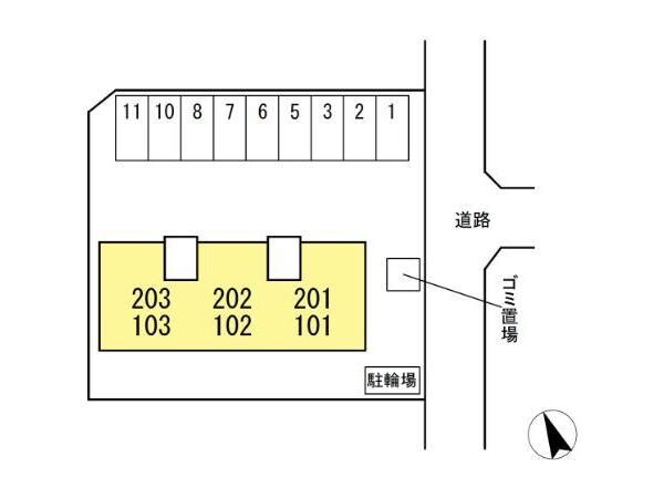 ヴェルドミールの物件外観写真