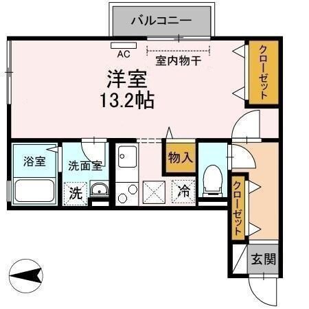 セジュールSFK　A棟の物件間取画像