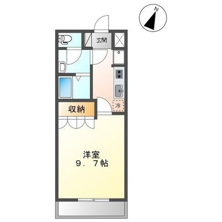 ベルメゾンの物件間取画像