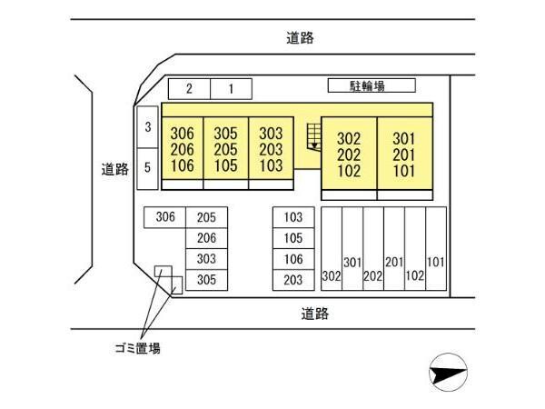フジパレス皆生の物件外観写真