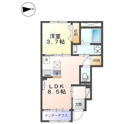 ブルースターの物件間取画像