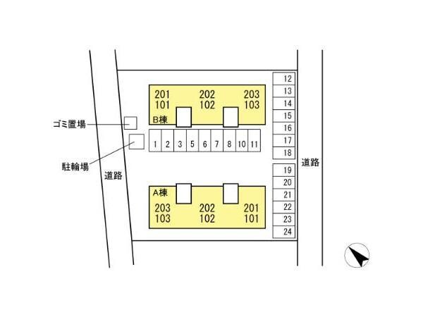 コート・デ・ボナール A棟の物件外観写真