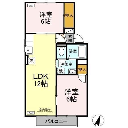 マスカレードの物件間取画像